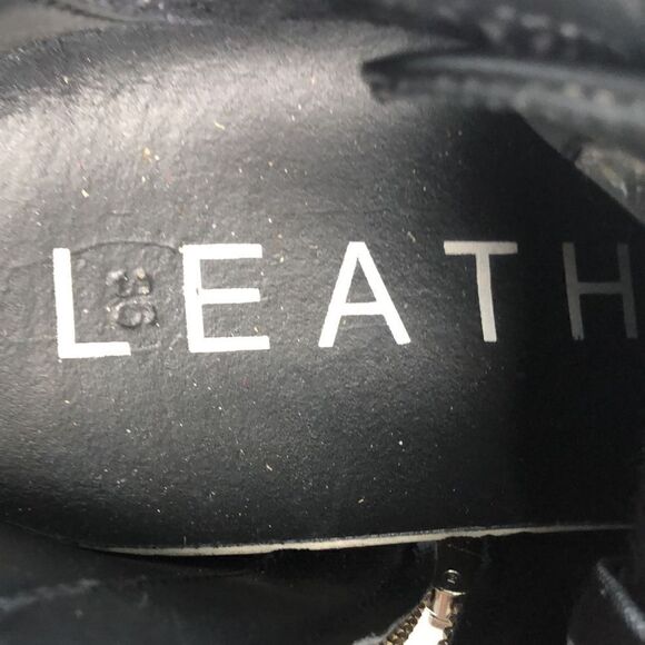 Leather Crown Studded Sneakers - Picture 8 of 11